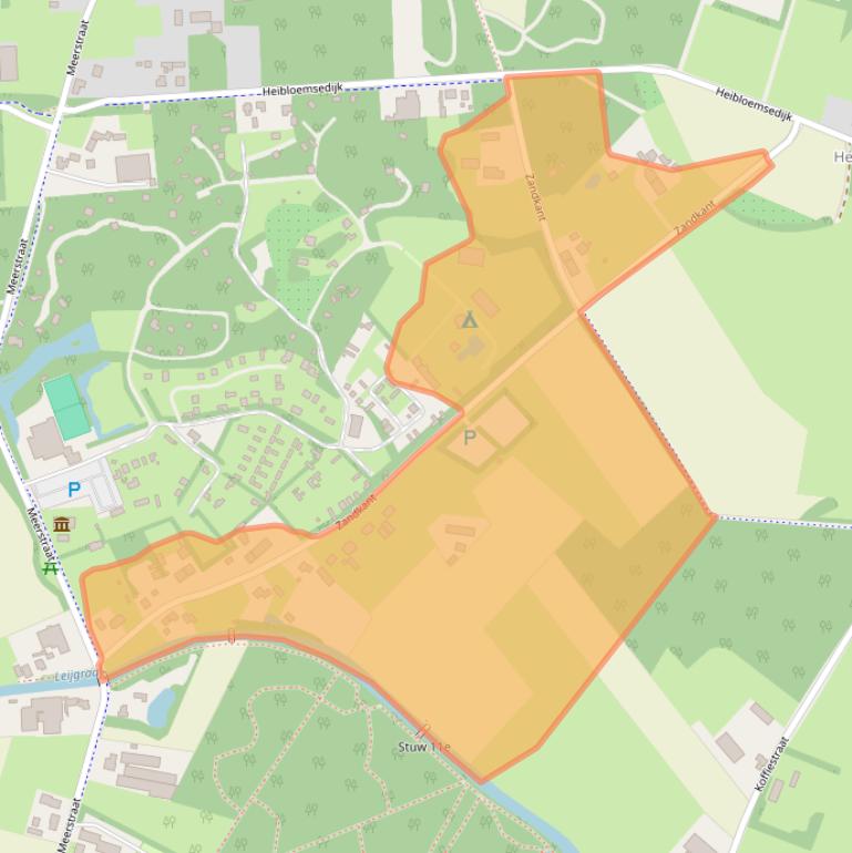 Kaart van postcodegebied 5473TA.