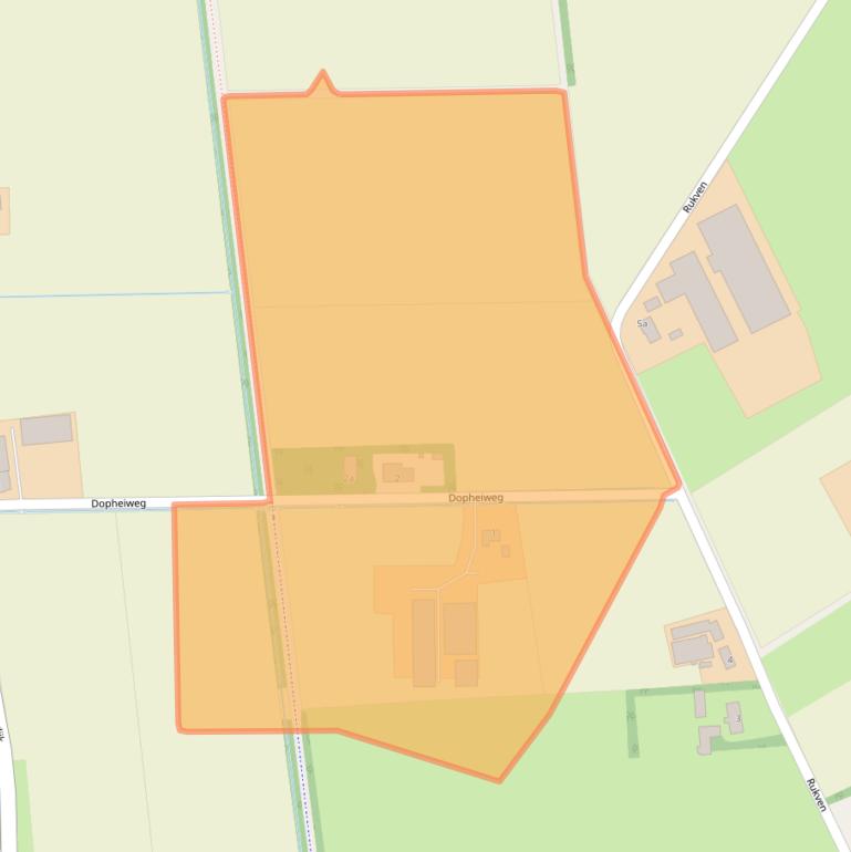 Kaart van postcodegebied 5473VN.