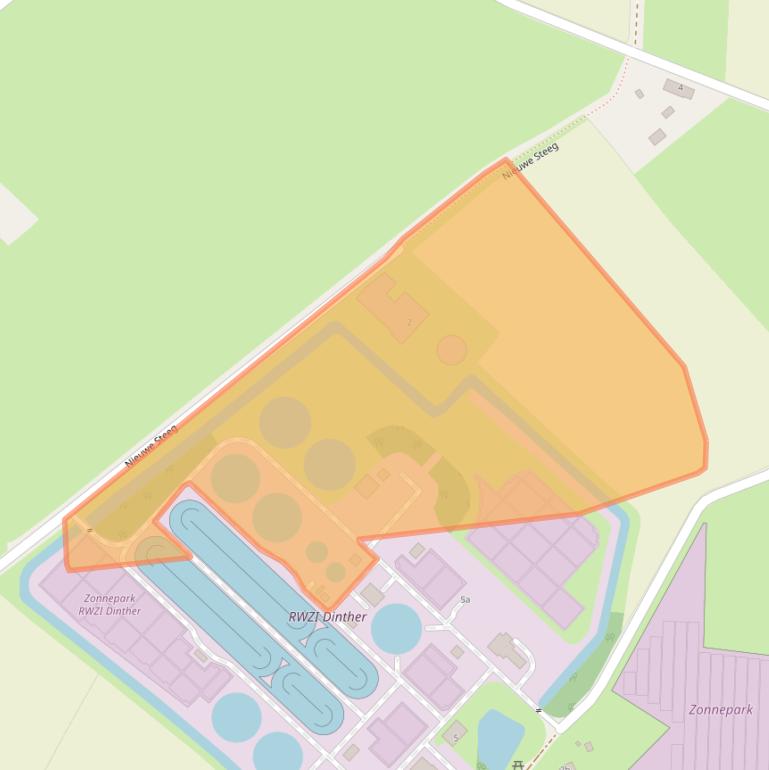 Kaart van postcodegebied 5473XK.