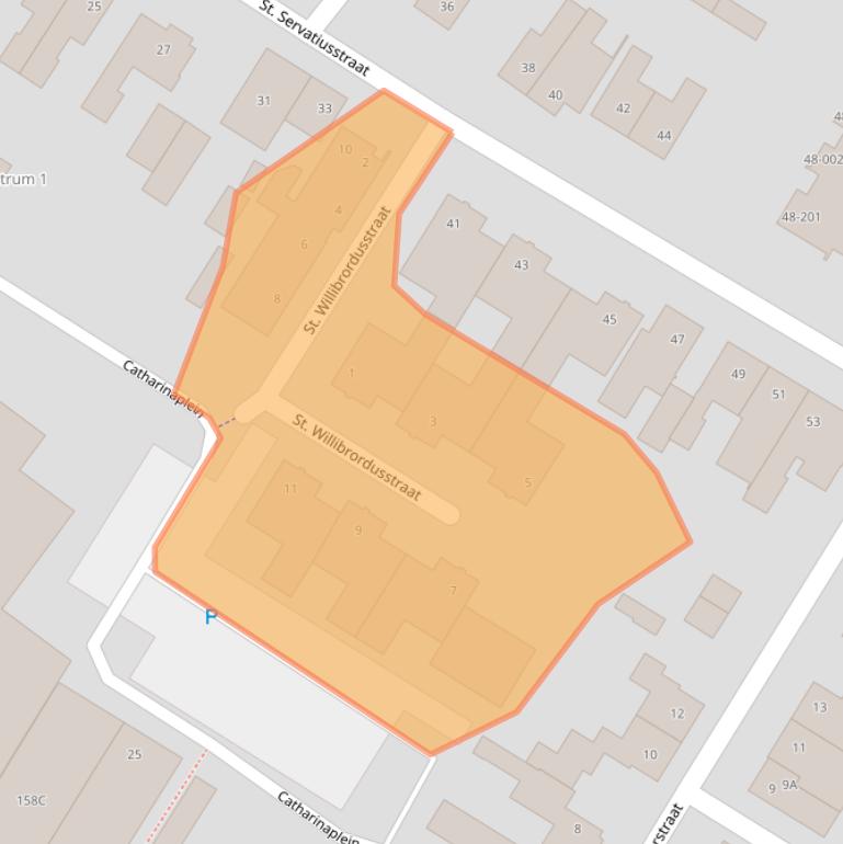 Kaart van postcodegebied 5482HZ.