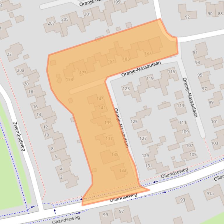 Kaart van postcodegebied 5491HE.