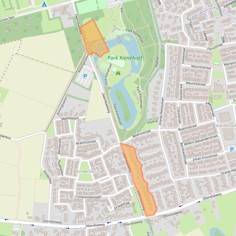 Kaart van postcodegebied 5491HR.