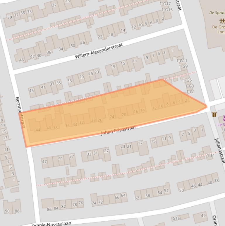 Kaart van postcodegebied 5491HX.