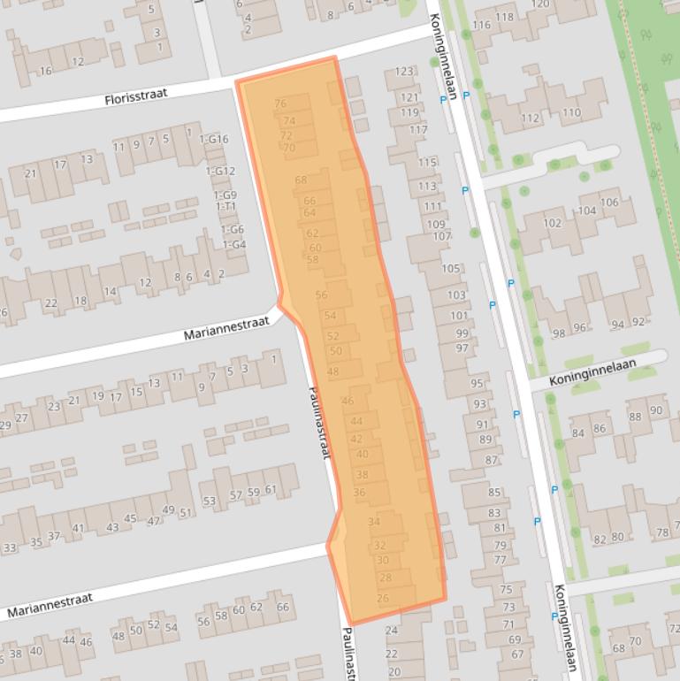 Kaart van postcodegebied 5491JH.