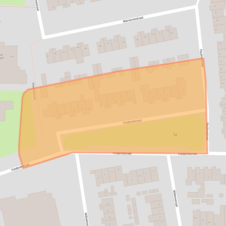 Kaart van postcodegebied 5491JS.