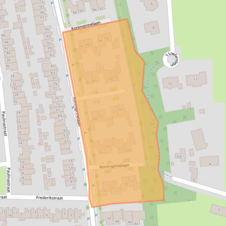 Kaart van postcodegebied 5491JW.