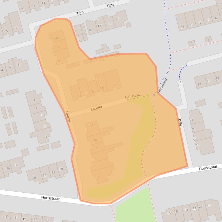 Kaart van postcodegebied 5491KR.