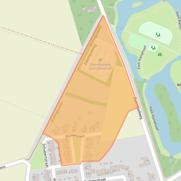 Kaart van postcodegebied 5491MS.