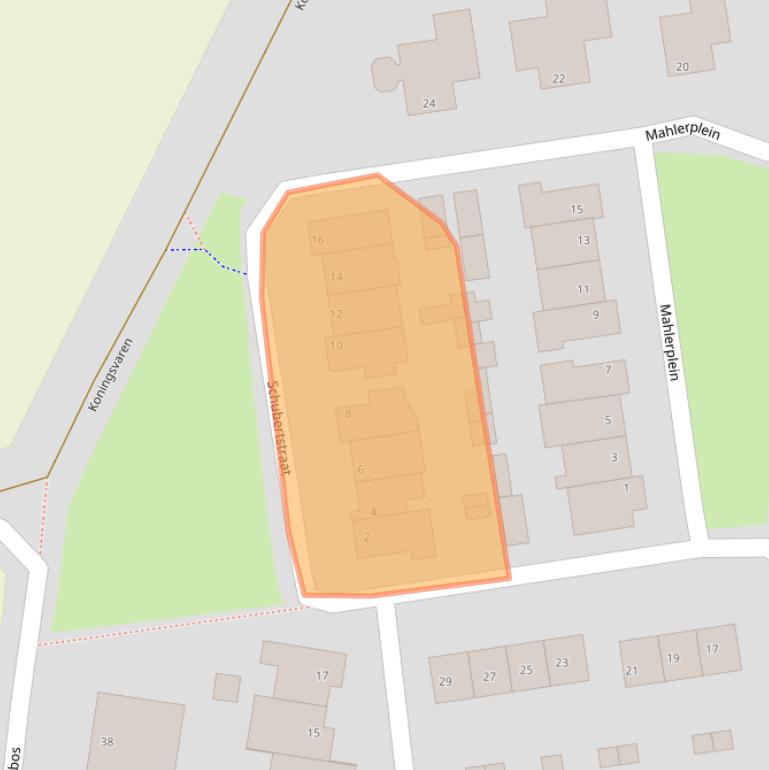 Kaart van postcodegebied 5491MV.