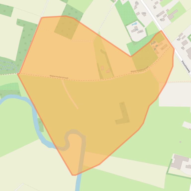 Kaart van postcodegebied 5491PN.