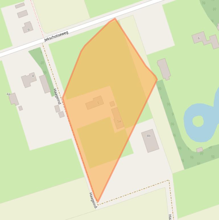 Kaart van postcodegebied 5491RC.