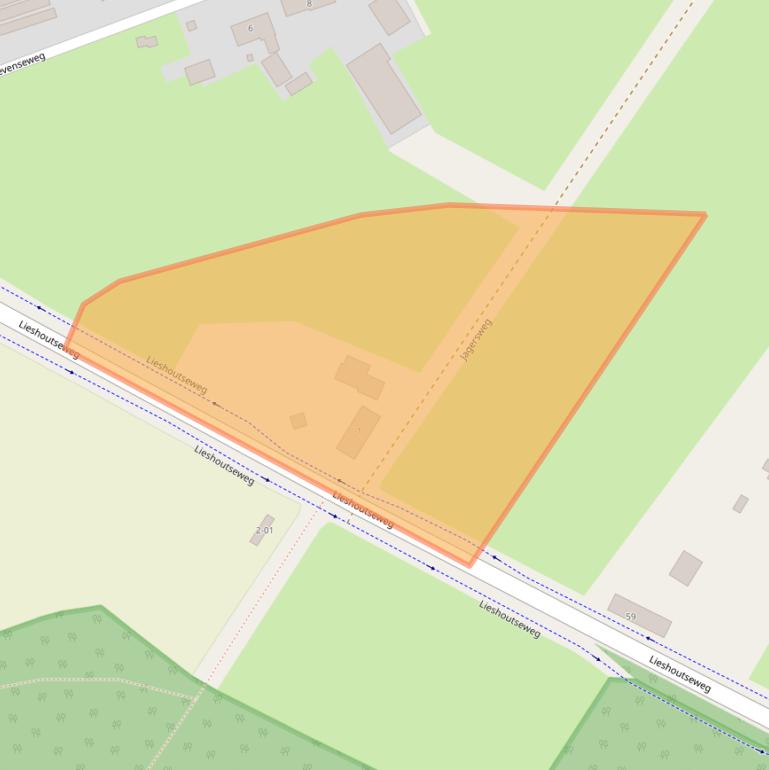 Kaart van postcodegebied 5491RS.