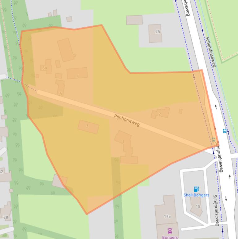 Kaart van postcodegebied 5491TC.