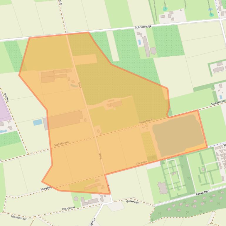 Kaart van postcodegebied 5491VR.