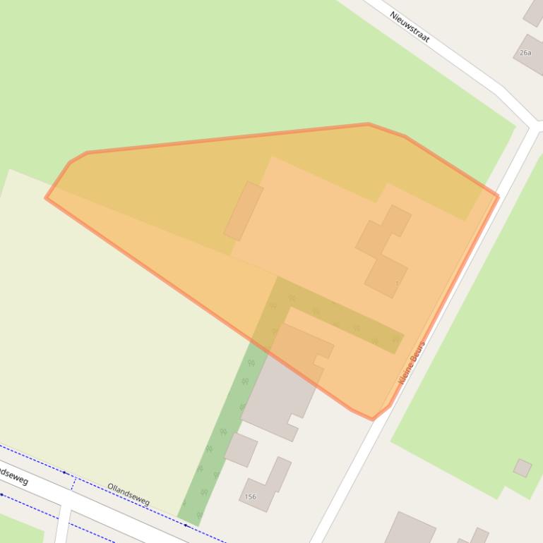 Kaart van postcodegebied 5491XE.