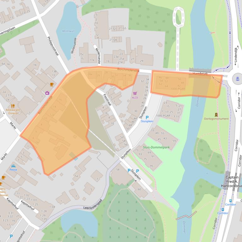 Kaart van postcodegebied 5492AK.