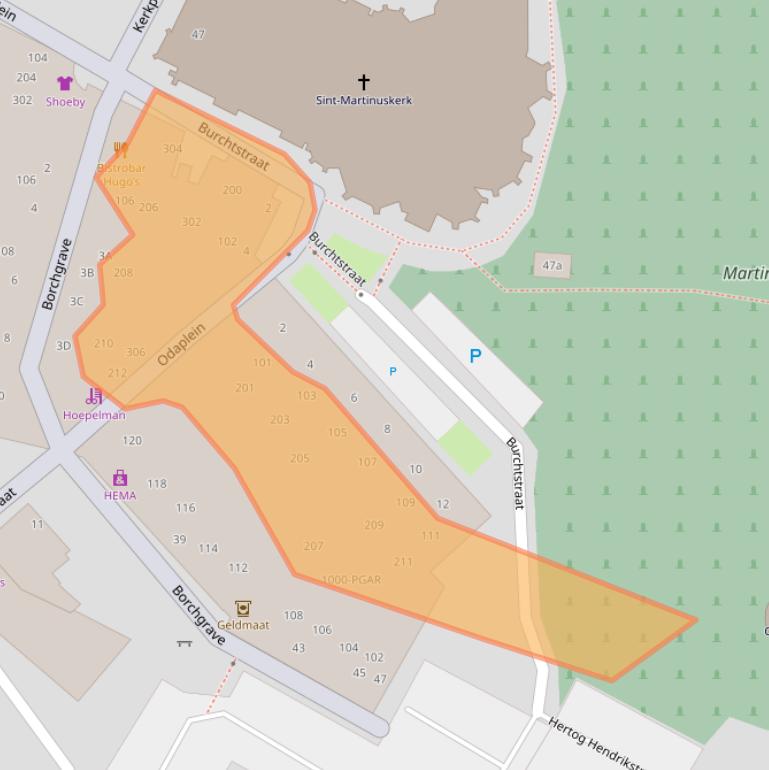 Kaart van postcodegebied 5492AW.