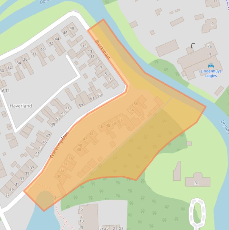 Kaart van postcodegebied 5492CN.