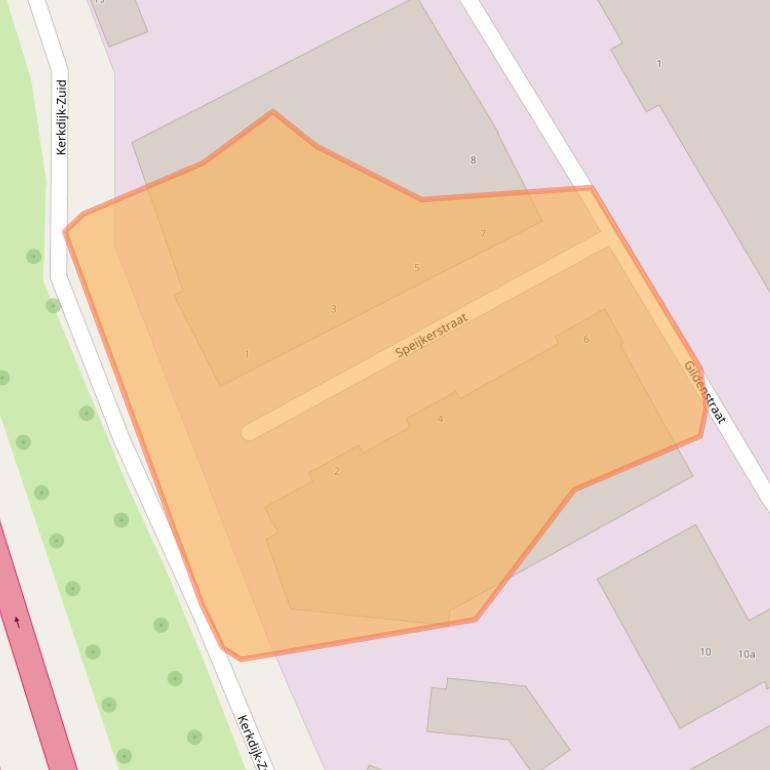 Kaart van postcodegebied 5492NP.