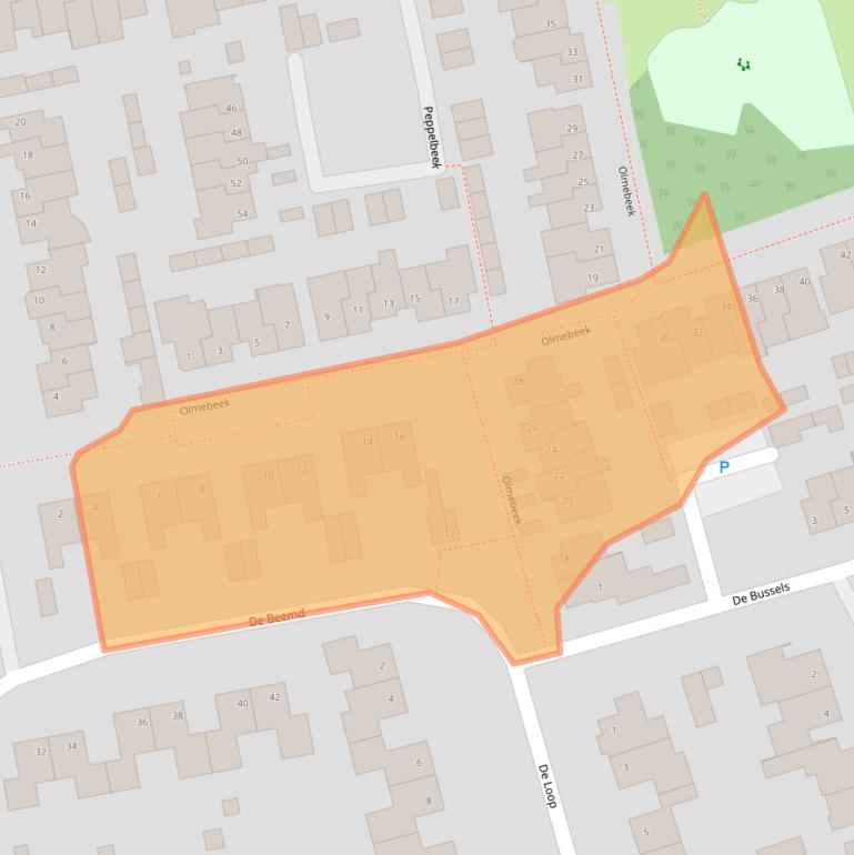Kaart van postcodegebied 5501CL.