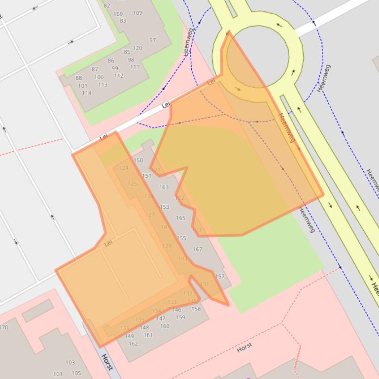 Kaart van postcodegebied 5501DS.