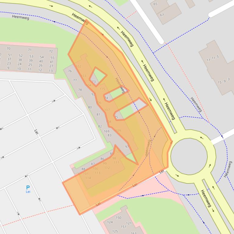 Kaart van postcodegebied 5501DT.