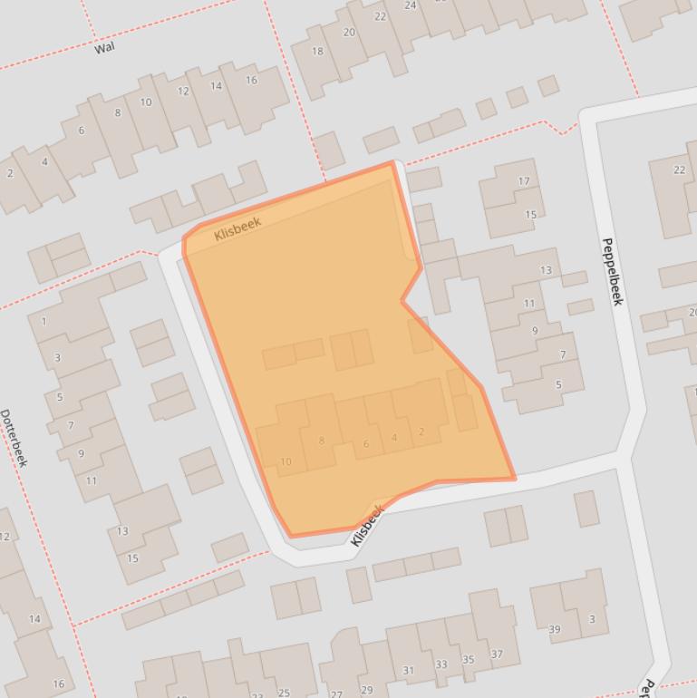 Kaart van postcodegebied 5501EM.