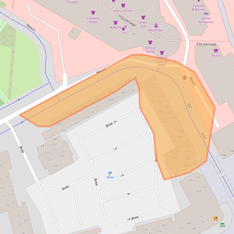 Kaart van postcodegebied 5501JG.