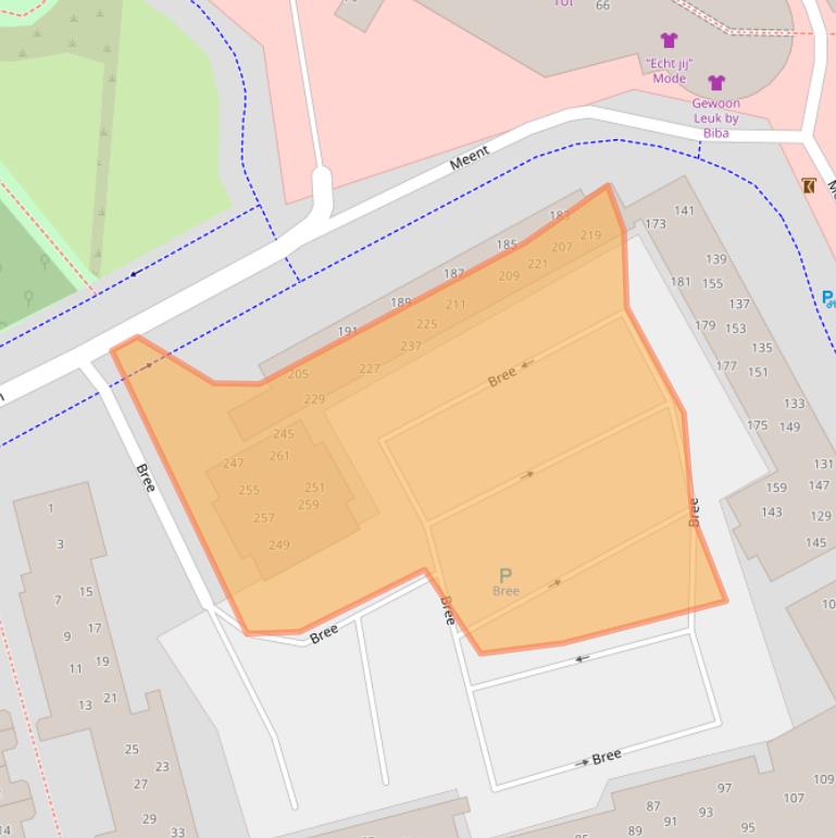 Kaart van postcodegebied 5501JH.
