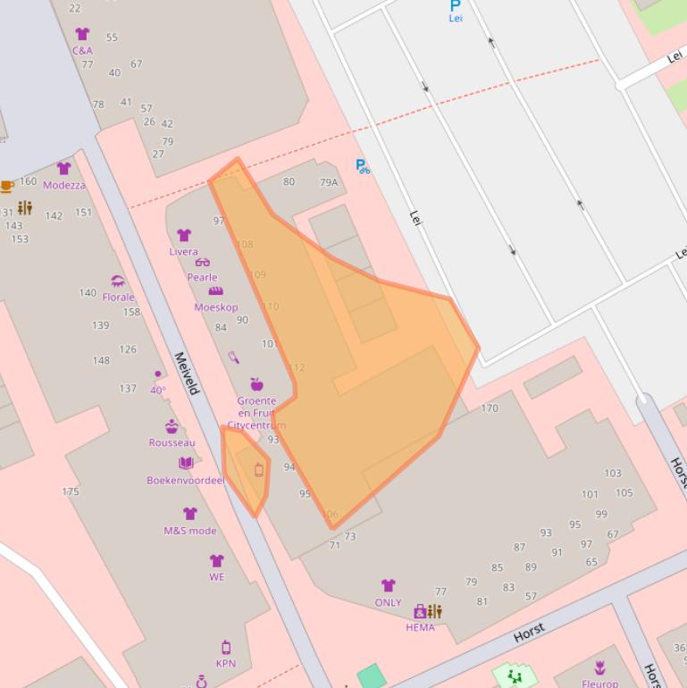 Kaart van postcodegebied 5501KE.