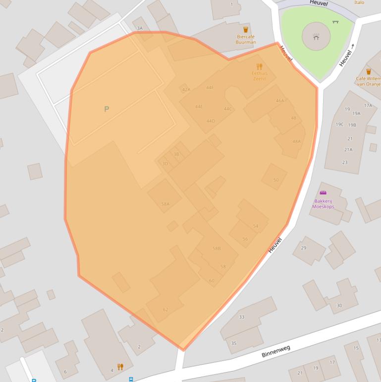 Kaart van postcodegebied 5502AL.