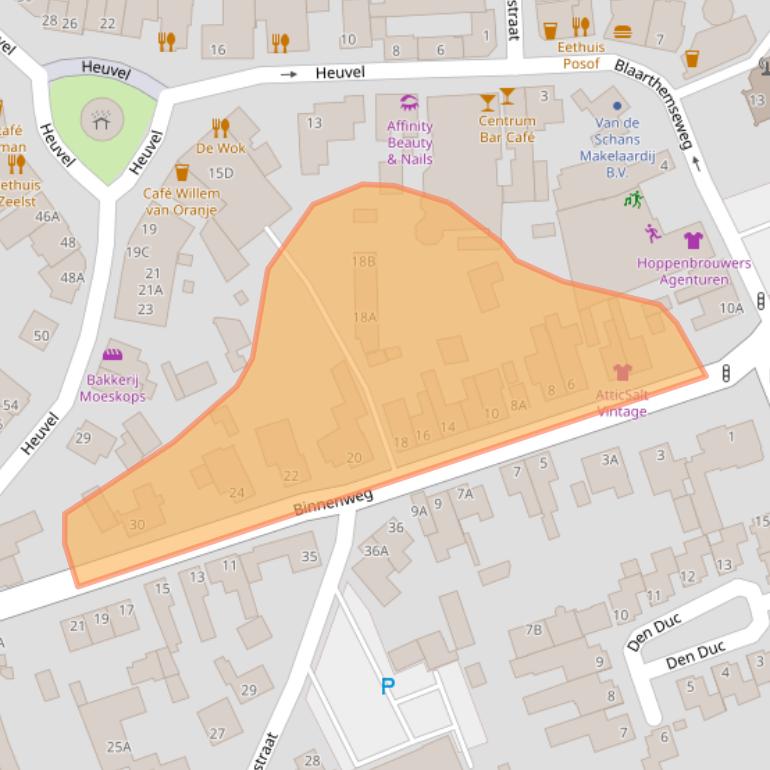 Kaart van postcodegebied 5502AN.