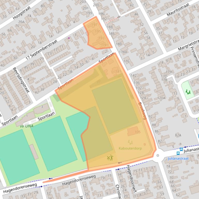Kaart van postcodegebied 5502BA.