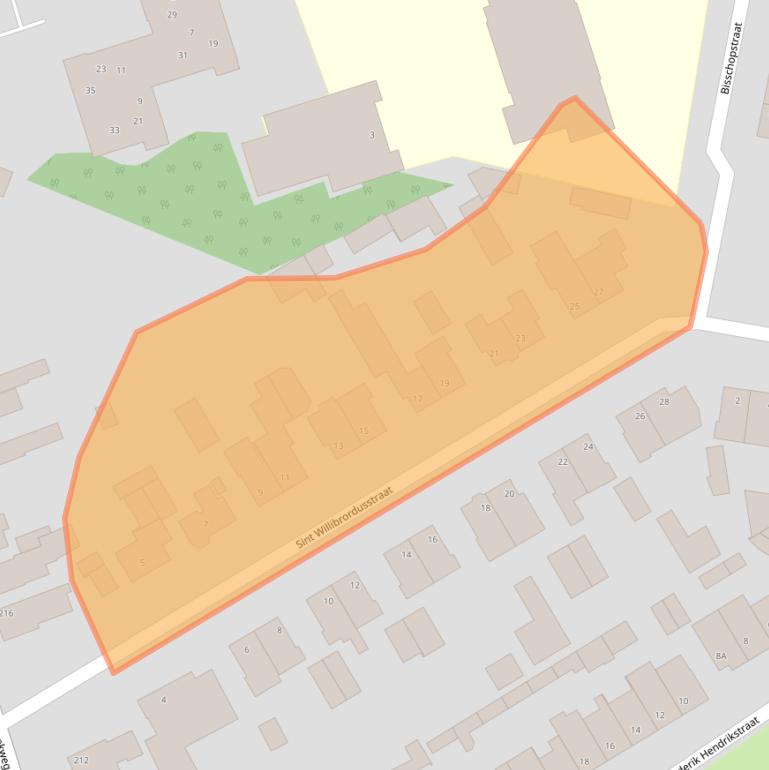 Kaart van postcodegebied 5502BG.