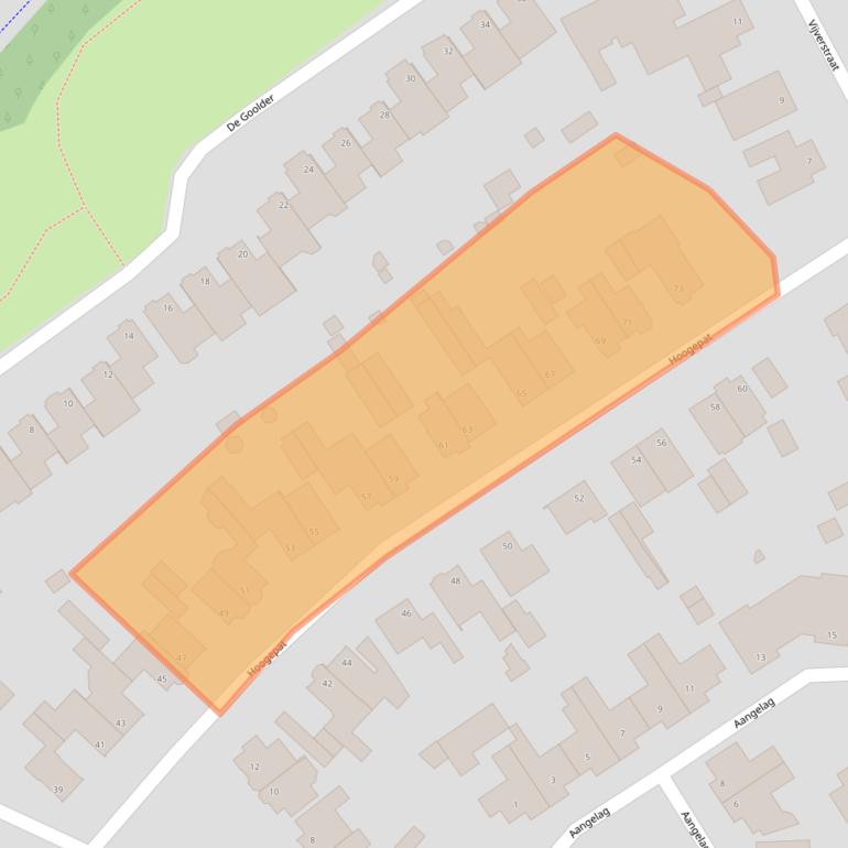 Kaart van postcodegebied 5502HB.
