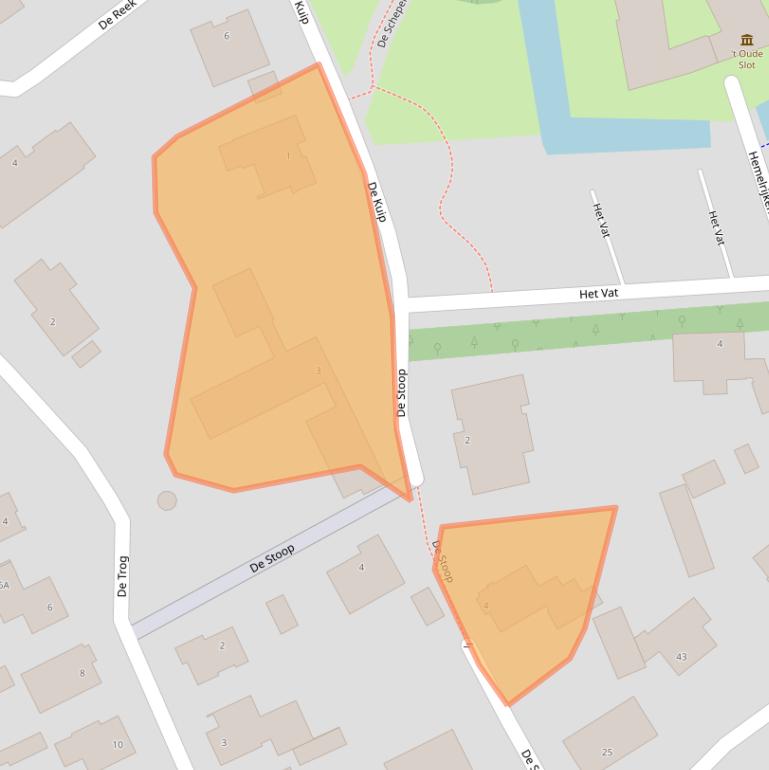 Kaart van postcodegebied 5502HP.