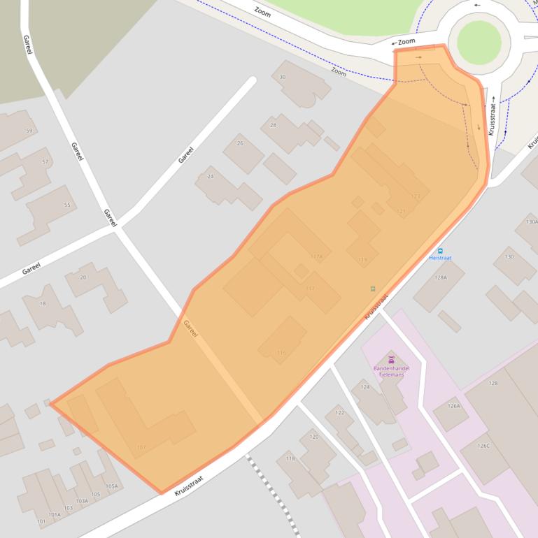 Kaart van postcodegebied 5502JD.