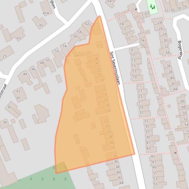 Kaart van postcodegebied 5502JN.