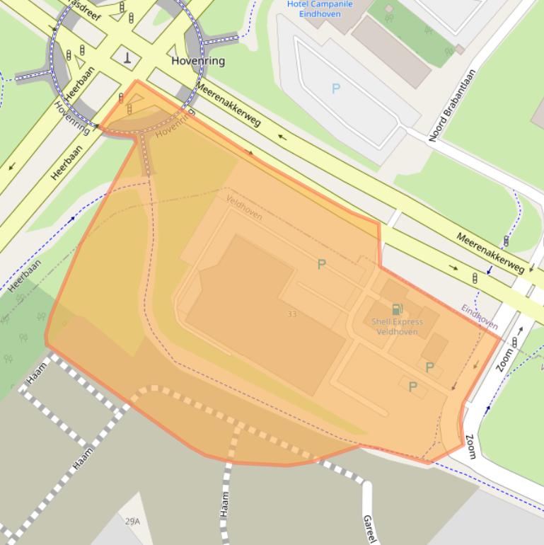 Kaart van postcodegebied 5502NJ.