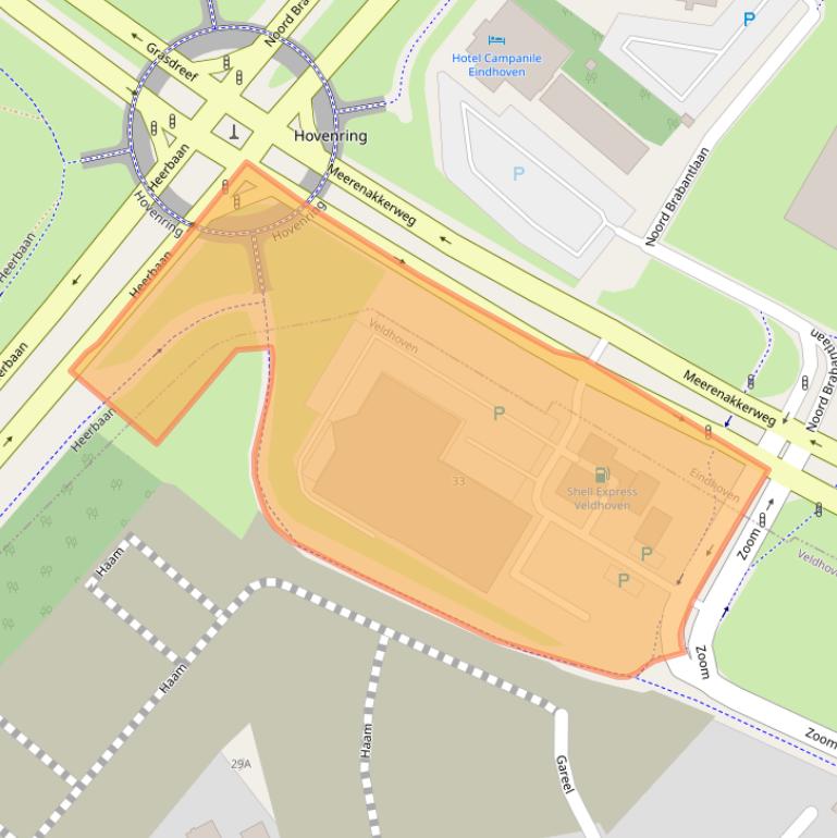 Kaart van postcodegebied 5502NK.