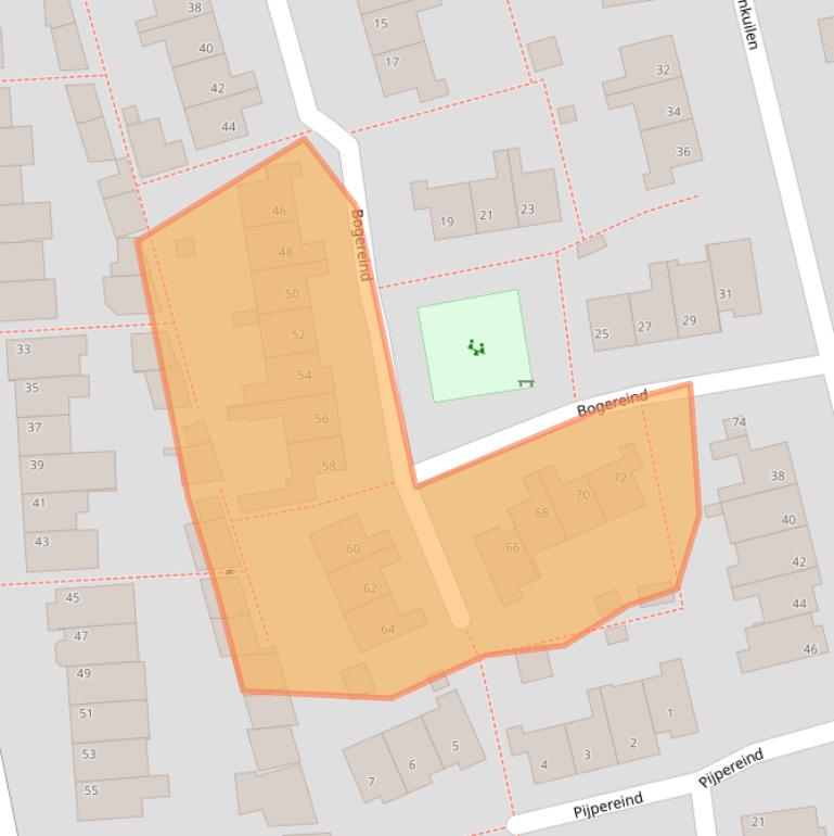 Kaart van postcodegebied 5502PK.
