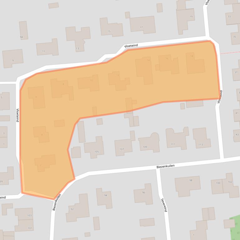 Kaart van postcodegebied 5502PV.