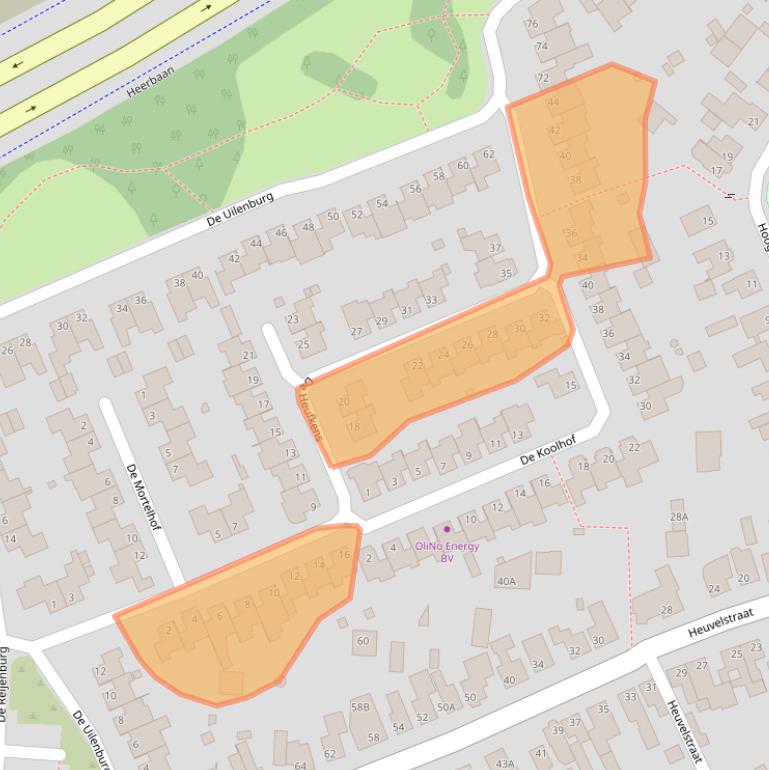 Kaart van postcodegebied 5502RD.