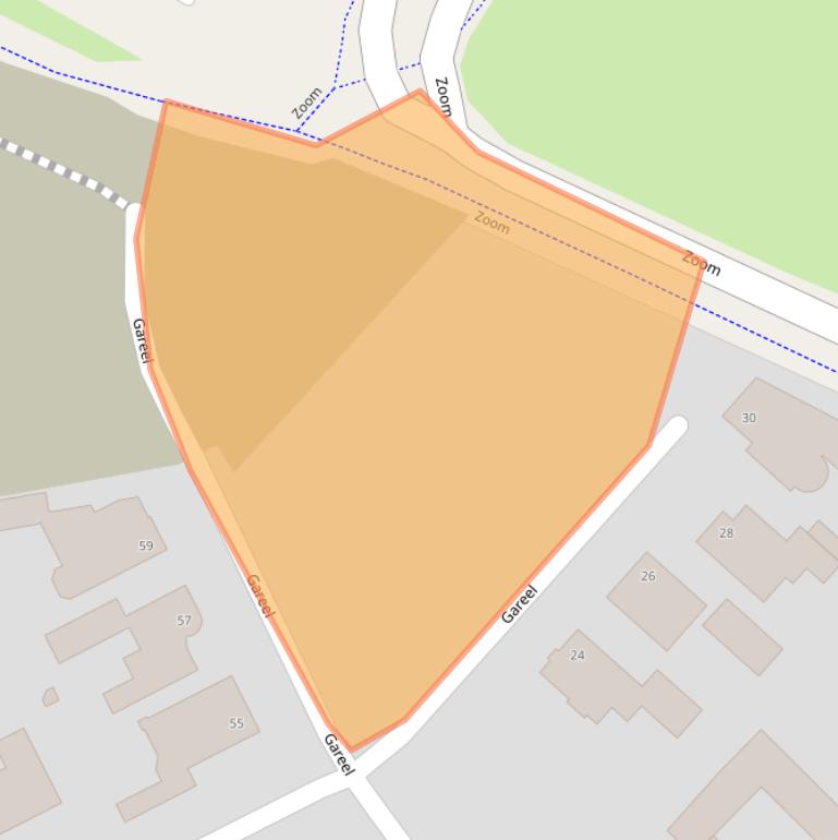 Kaart van postcodegebied 5502SC.