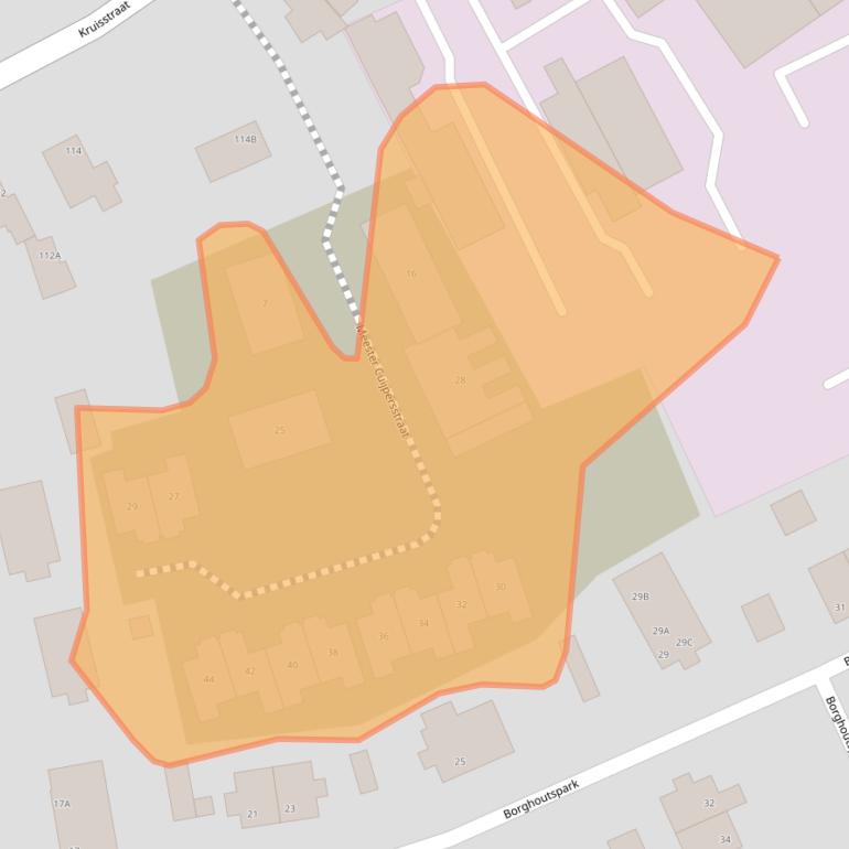 Kaart van postcodegebied 5502SE.