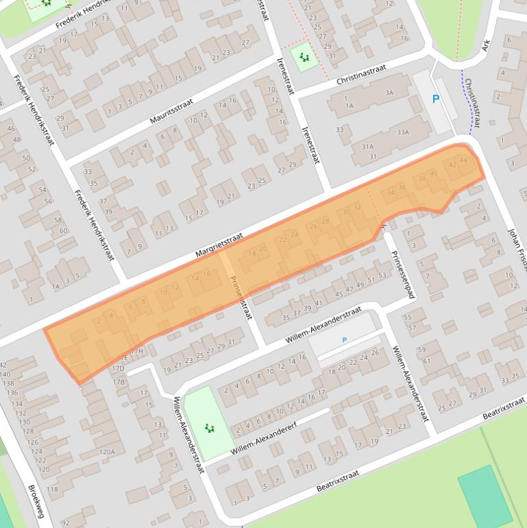 Kaart van postcodegebied 5502TS.