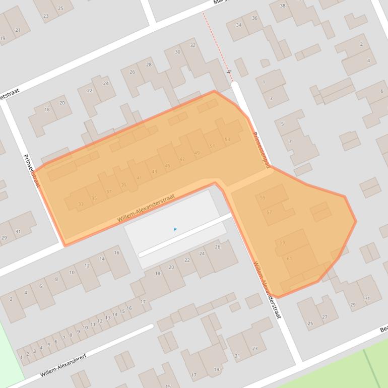 Kaart van postcodegebied 5502VB.