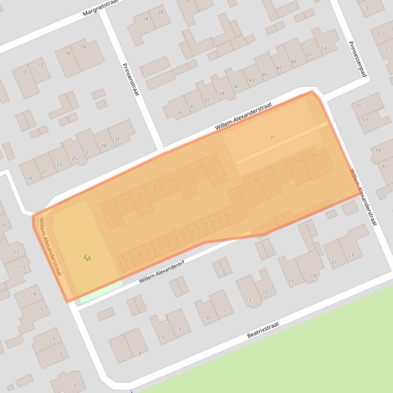 Kaart van postcodegebied 5502VC.