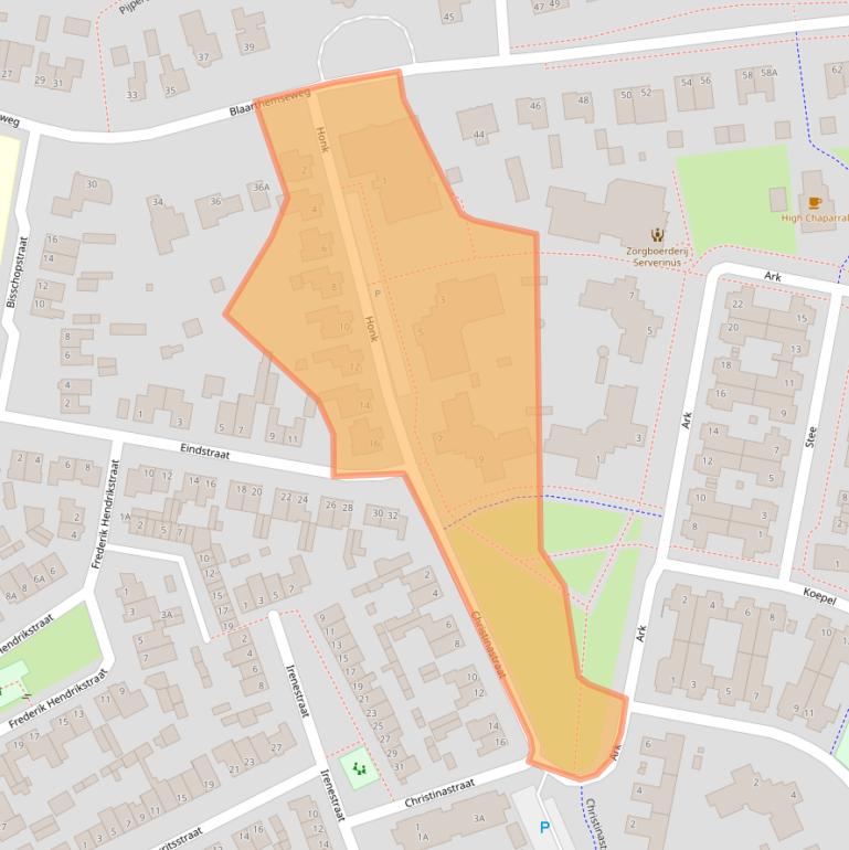 Kaart van postcodegebied 5502VL.
