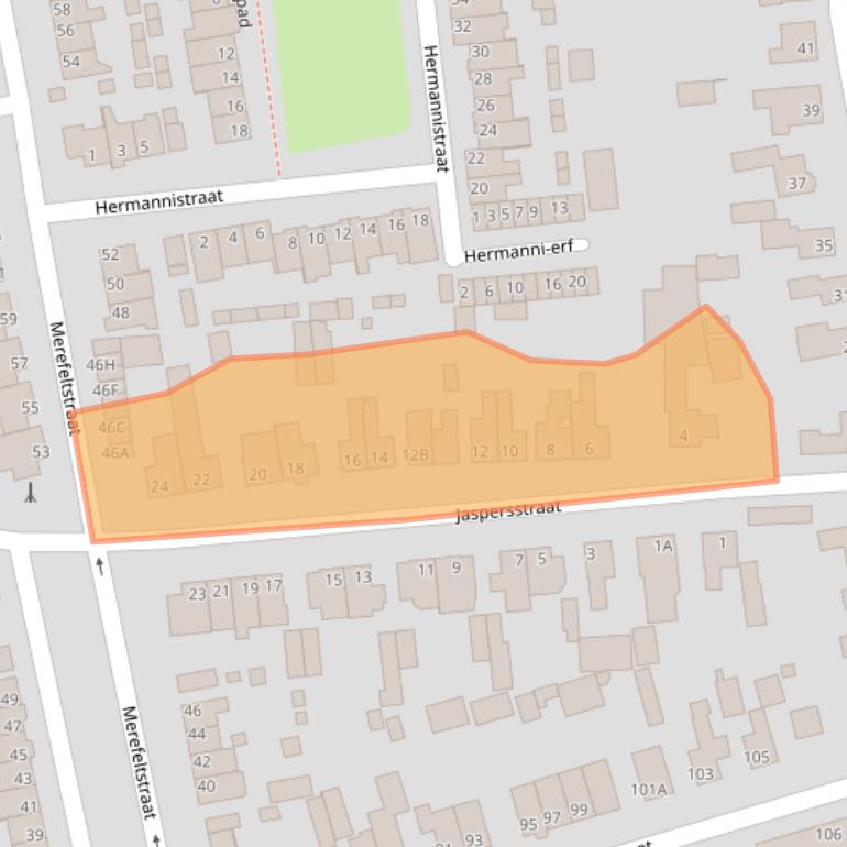 Kaart van postcodegebied 5503CJ.